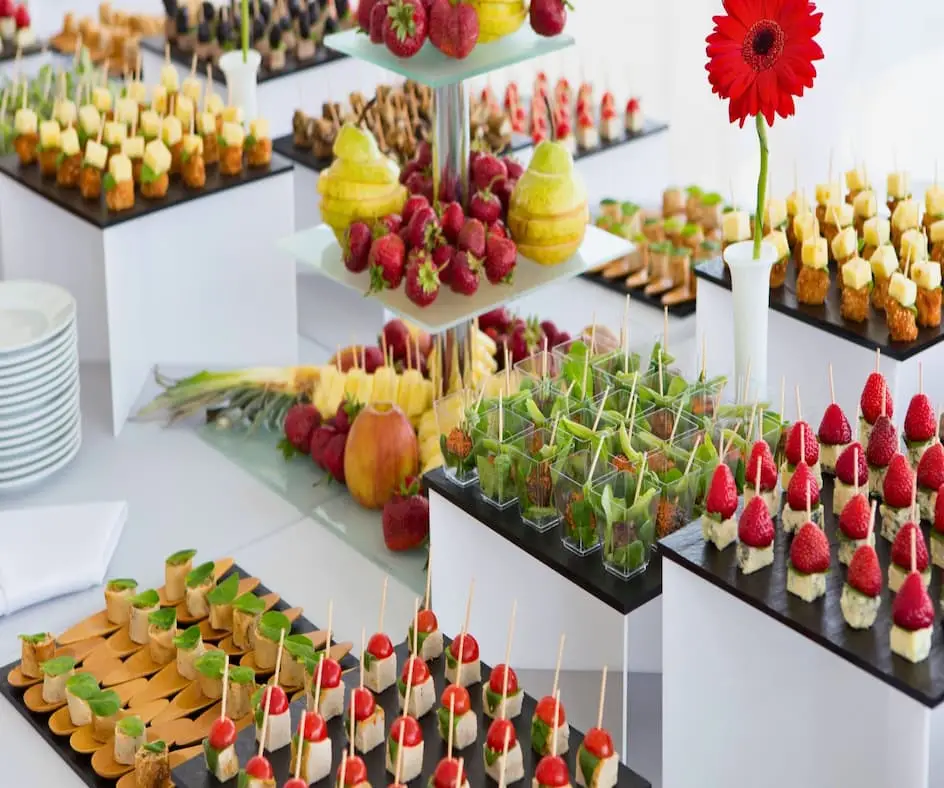 comida fiestas de quinceaños bogota
