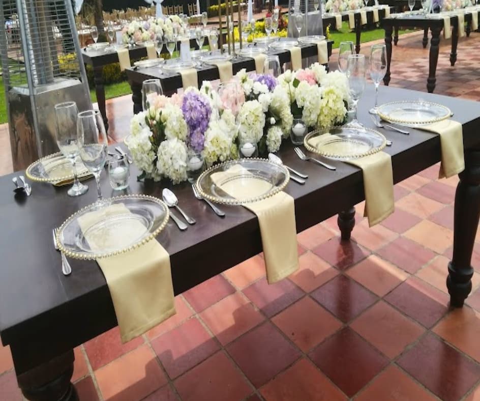Catering para bodas en Bogotá y Cundinamarca Catering en hotel boutique de Cundinamarca