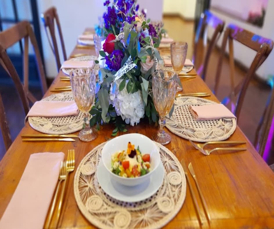 Catering para bodas en Bogotá y Cundinamarca Servicio de chef para evento familiar en finca en Cundinamarca